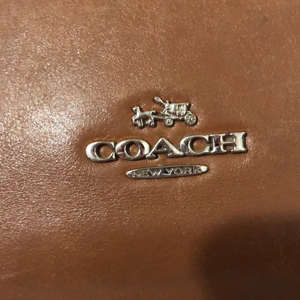 Coach Chelsea Leather Chestnut Shoulder Crossbody Bag.  Great Used Condition. - Picture 12 of 16